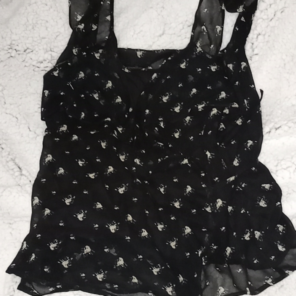 Wrap and tie tank top.